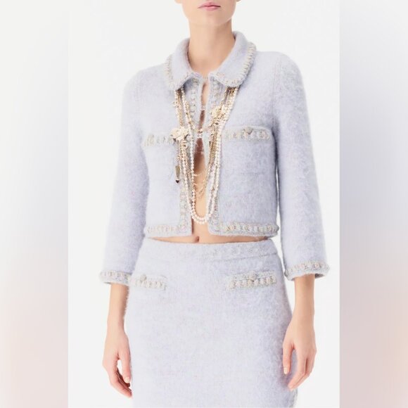 Chanel Cashmere Alpaca Lilac & Multicolor - Picture 1 of 12